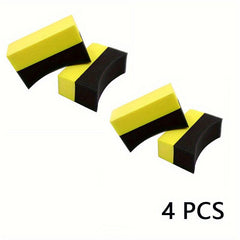 2pcs Car Wheel Cleaning Sponge Tire Wash Wiper Water Suction Sponge Pad