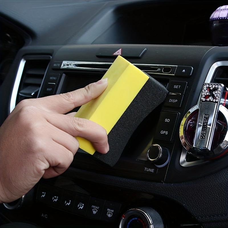 2pcs Car Wheel Cleaning Sponge Tire Wash Wiper Water Suction Sponge Pad