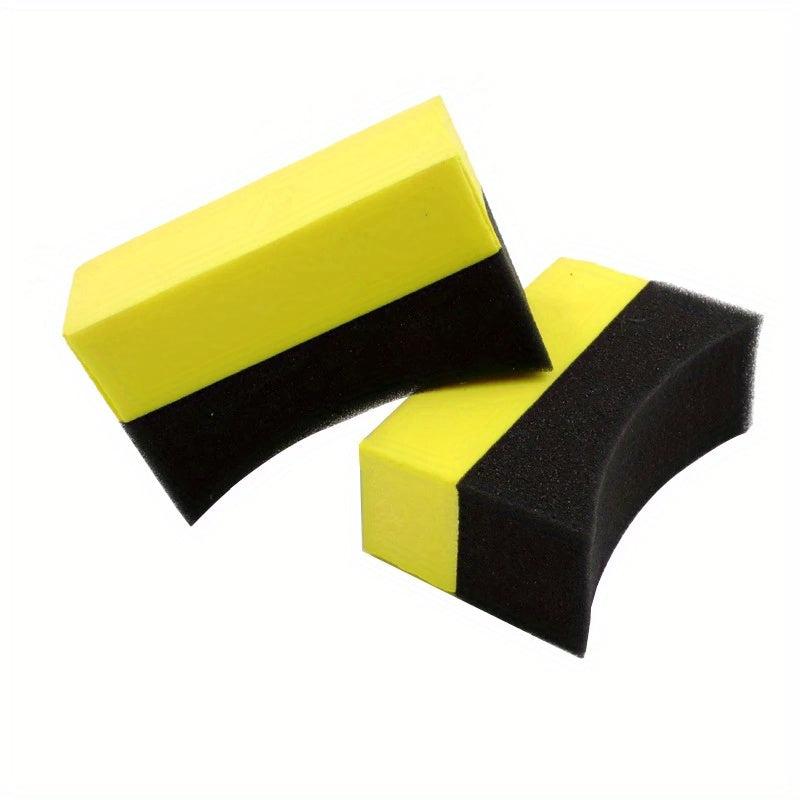 2pcs Car Wheel Cleaning Sponge Tire Wash Wiper Water Suction Sponge Pad