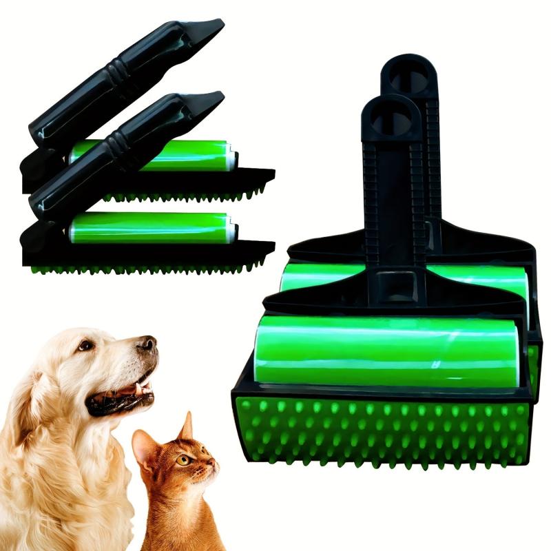 Stick It Roller Handheld Lint Roller Pet Hair Remover Reusable Washable