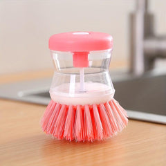 Automatic Filling Pot Brush Cleaning Tool for Kitchen and Home