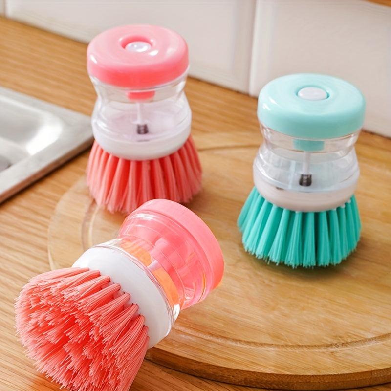 Automatic Filling Pot Brush Cleaning Tool for Kitchen and Home