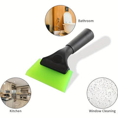 Small Squeegee Non-slip Handle Cleaning Scraper Mini Wiper