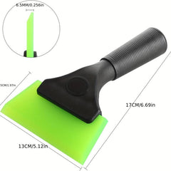 Small Squeegee Non-slip Handle Cleaning Scraper Mini Wiper