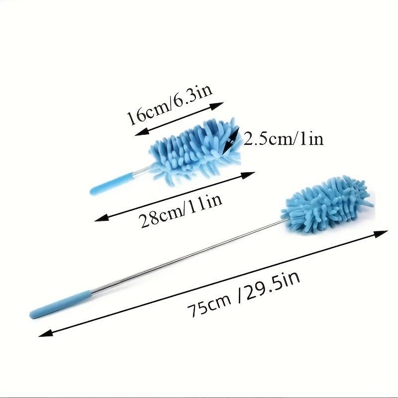 Adjustable Microfiber Chenille Duster Home Car Office Cleaning Tool