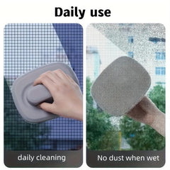 Window Screen Cleaning Brush Flat Surface Multifunctional Mesh Screen Cleaner