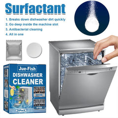 20pcs Dishwasher Cleaning Tablets Remove Stains and Dirt