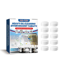 10pcs Kitchen Cleaning Effervescent Tablets Heavy Stains Remover