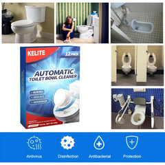 Toilet Bowl Cleaner with Deodorizing Tablets