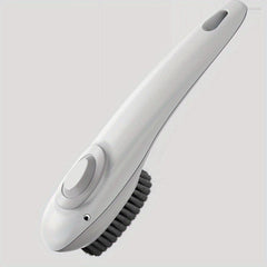 Little Whale Shape Cleaning Brush for Kitchen Bathroom with Liquid Release