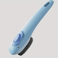 Little Whale Shape Cleaning Brush for Kitchen Bathroom with Liquid Release