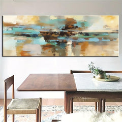 Prosperous City Canvas Art Print for Hotel Living Room Bedroom