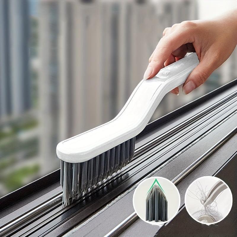 Multifunctional Handheld Scrub Brush Window Door Groove Toilet Bathroom