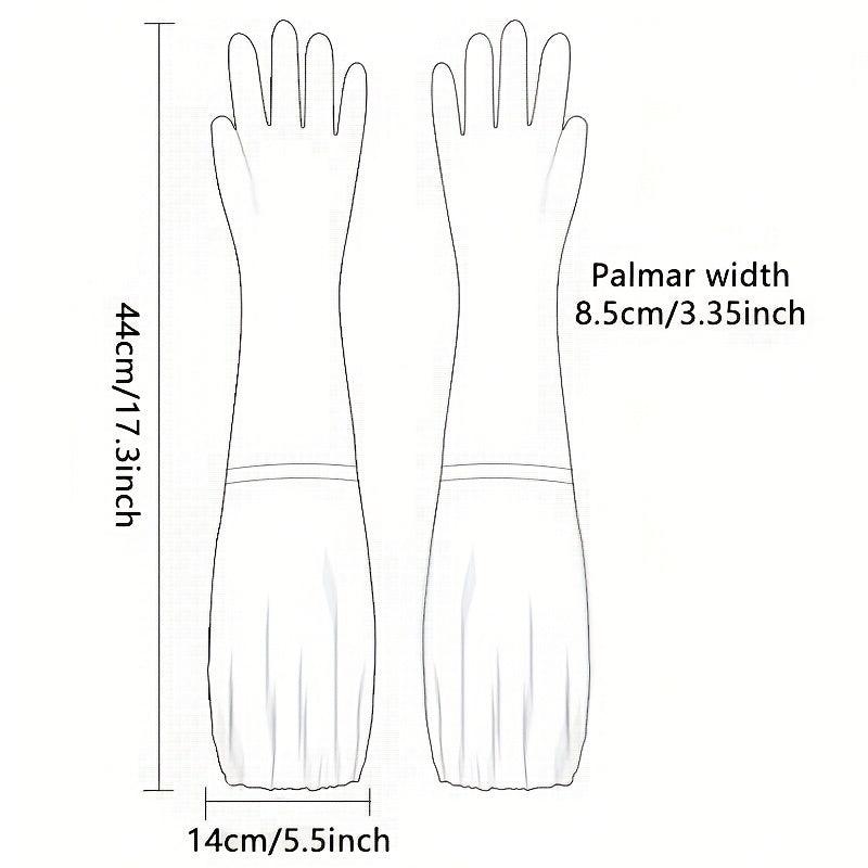 Winter Long Thermal Gloves Plus Velvet Waterproof