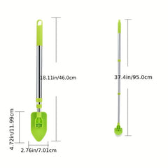 Long Handle 2 In 1 Bathtub Cleaning Brush