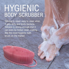 Exfoliating Silicone Bath Brush for Smooth Skin