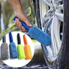 Microfiber Car Wash Brush for Detailing and Cleaning Wheel Rims