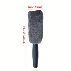 Microfiber Car Wash Brush for Detailing and Cleaning Wheel Rims