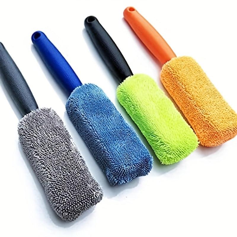 Microfiber Car Wash Brush for Detailing and Cleaning Wheel Rims