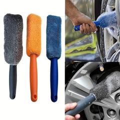 Microfiber Car Wash Brush for Detailing and Cleaning Wheel Rims