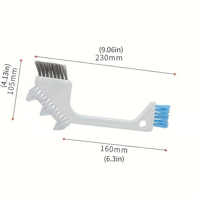 Bathroom Corner Crevice Cleaning Brush 9.06 x 4.13