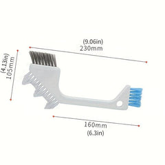 Bathroom Corner Crevice Cleaning Brush 9.06 x 4.13