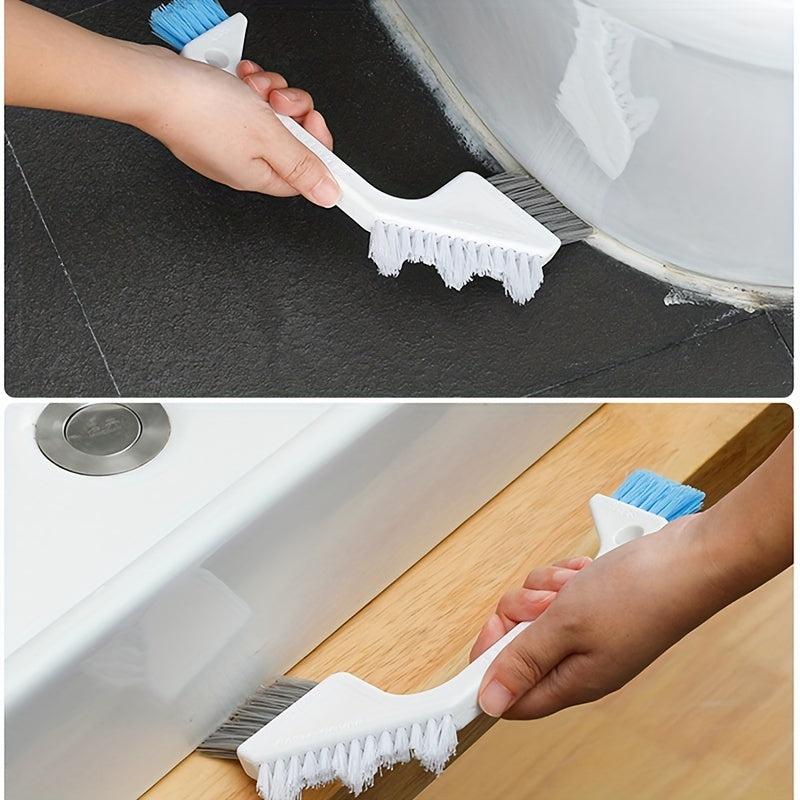 Bathroom Corner Crevice Cleaning Brush 9.06 x 4.13