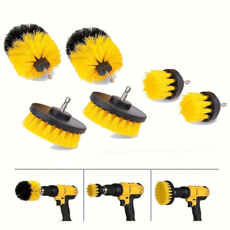 30pcs Drill Brush Set Scrub Pads & Sponge Power Scrubber Brush Extend Attachment