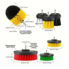 30pcs Drill Brush Set Scrub Pads & Sponge Power Scrubber Brush Extend Attachment