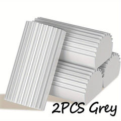 2pcs Damp Clean Duster Sponge Brush for Blinds Glass Vents Mirrors Window Track