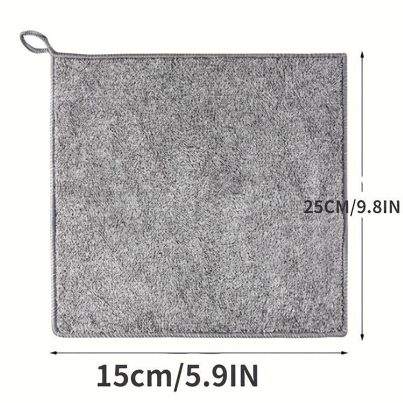 12pcs Microfiber Cleaning Cloth Dish Towel Multifunctional Household Rag