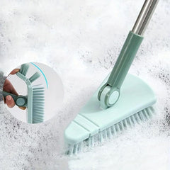 Hard Bristle Floor Brush Long Handle Cleaning Brush