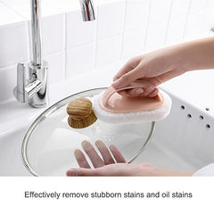 1pc Cleaning Brush for Bathroom Kitchen Efficient Decontamination Sponge