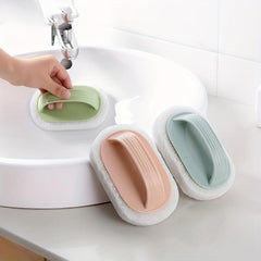1pc Cleaning Brush for Bathroom Kitchen Efficient Decontamination Sponge
