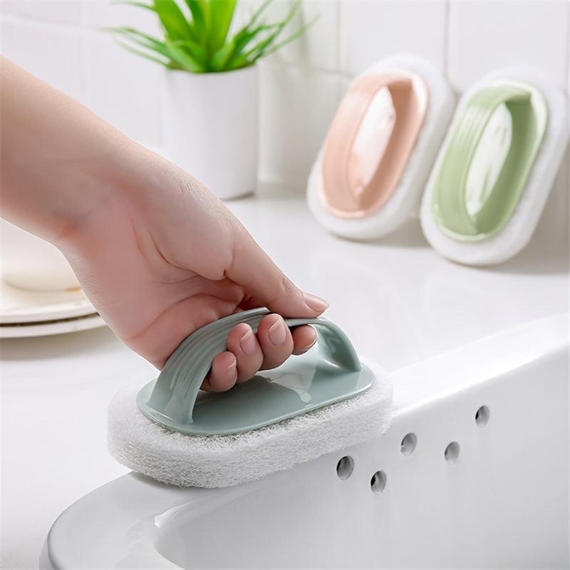 1pc Cleaning Brush for Bathroom Kitchen Efficient Decontamination Sponge