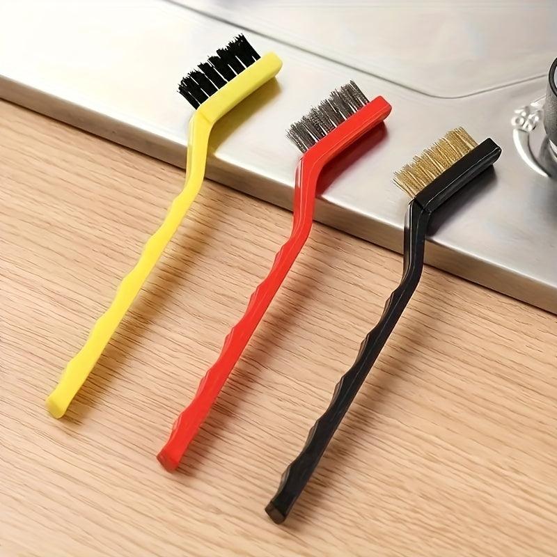 Gas Stove Cleaning Brush Range Hood Tool Steel Copper Nylon Small Brush