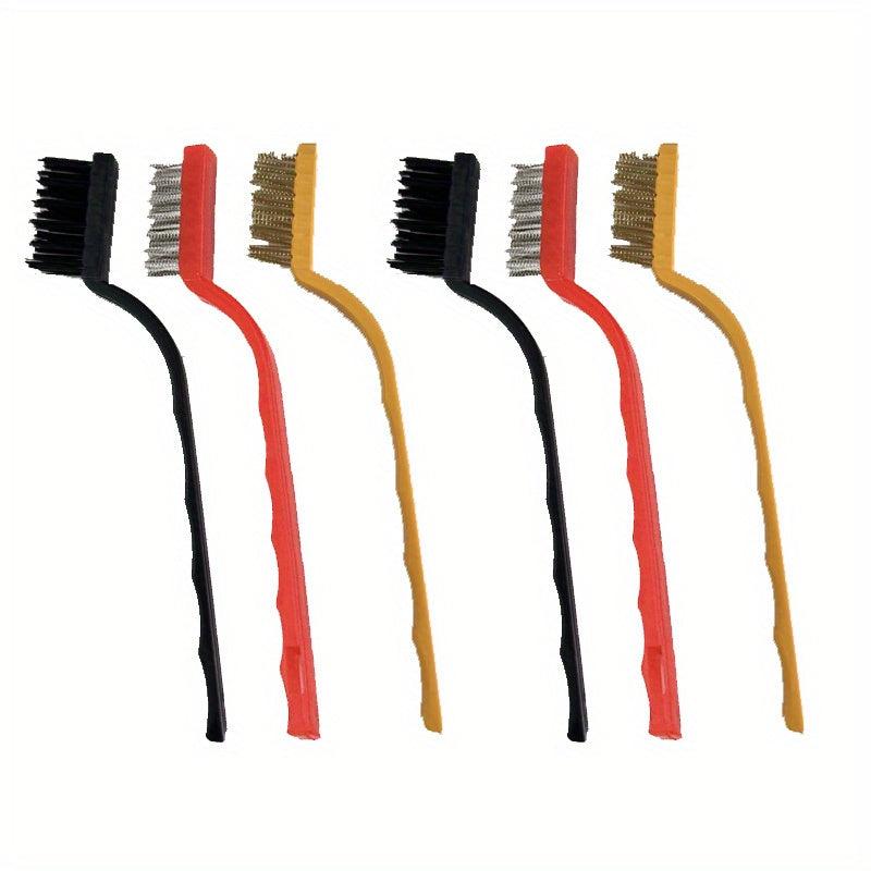 Gas Stove Cleaning Brush Range Hood Tool Steel Copper Nylon Small Brush
