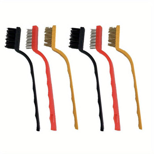 Gas Stove Cleaning Brush Range Hood Tool Steel Copper Nylon Small Brush
