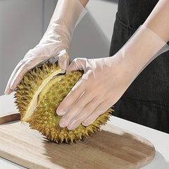 100pcs Disposable Gloves Special Latex Tpe Material Baking Catering