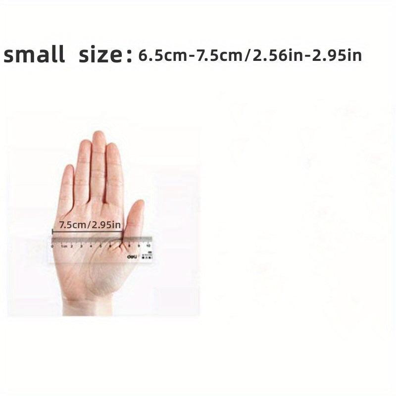 100pcs Disposable Gloves Special Latex Tpe Material Baking Catering