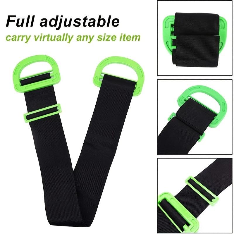 Moving Belt Retractable Carrying Straps Handles Heavy Objects Boxes Furniture