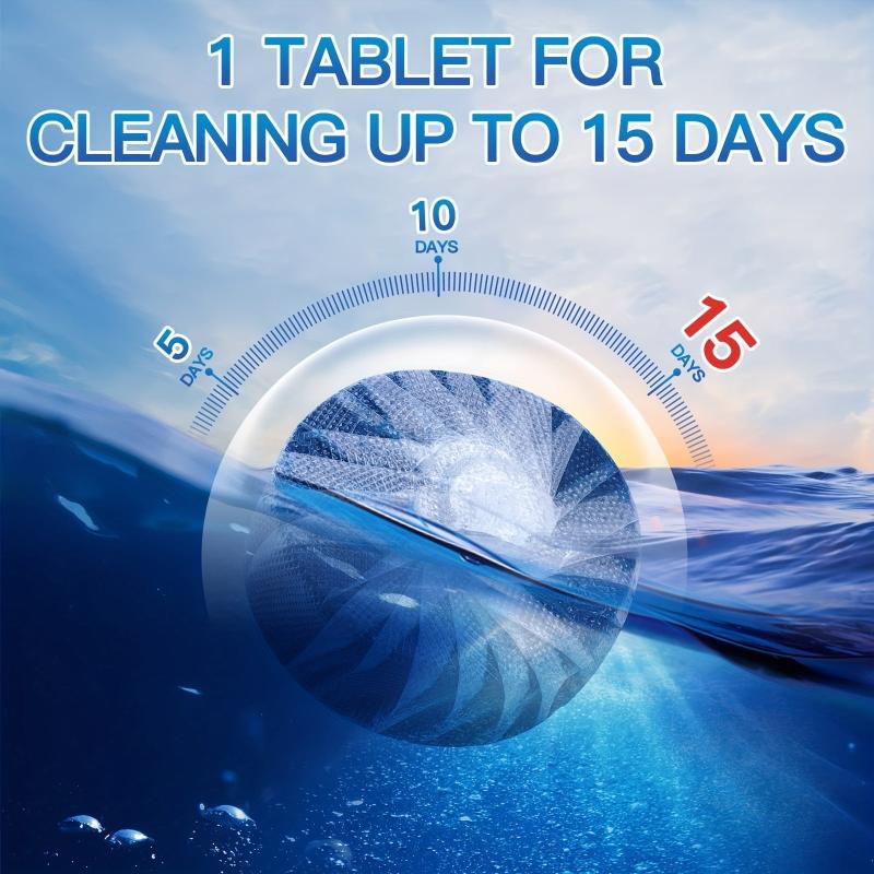 10pcs Toilet Bubble Automatic Cleaner Deodorant Block
