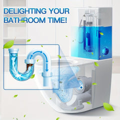 10pcs Toilet Bubble Automatic Cleaner Deodorant Block