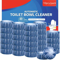 10pcs Toilet Bubble Automatic Cleaner Deodorant Block