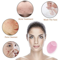 Soft Silicone Facial Cleansing Brush for Pore Cleansing
