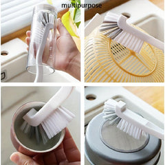 Silicone Bottle Cleaning Brush Long Handle Cup Brush