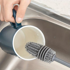 Silicone Bottle Cleaning Brush Long Handle Cup Brush