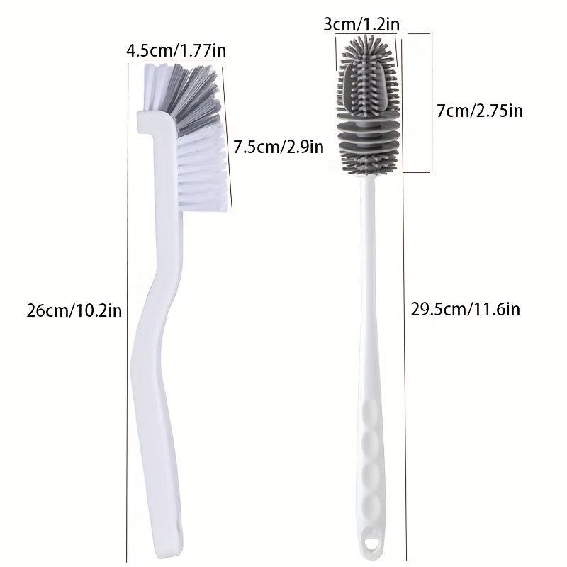 Silicone Bottle Cleaning Brush Long Handle Cup Brush