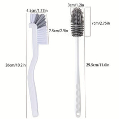 Silicone Bottle Cleaning Brush Long Handle Cup Brush
