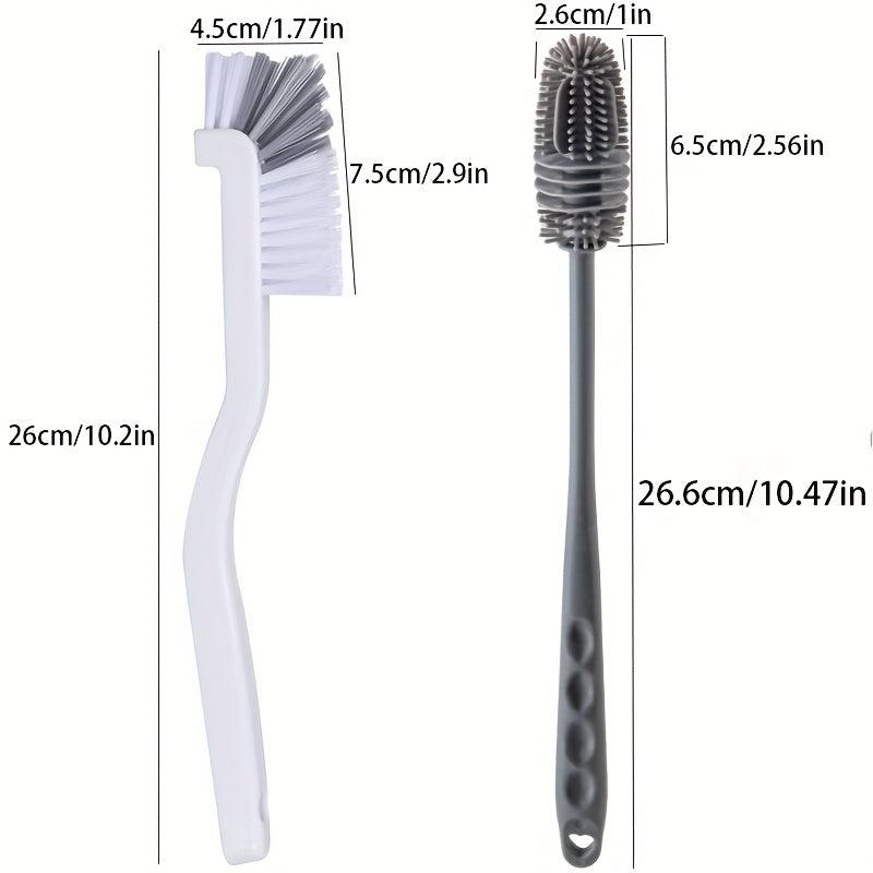 Silicone Bottle Cleaning Brush Long Handle Cup Brush